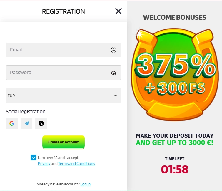 lucky barry casino registration
