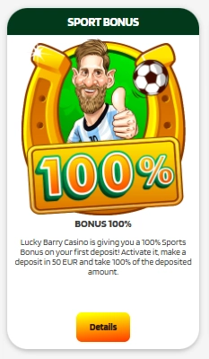 lucky barry casino sport bonus